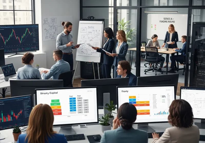 أسهم الشركات الناشئة المرمزة: ديمقراطية الاستثمار الجريء - Illustration