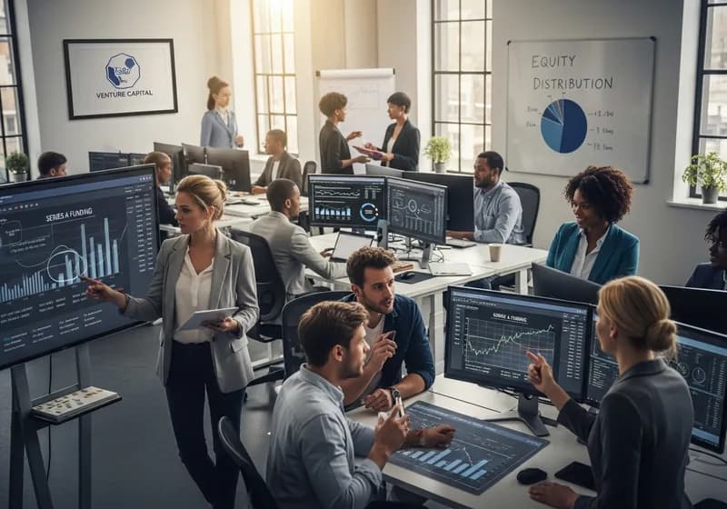 أسهم الشركات الناشئة المرمزة: ديمقراطية الاستثمار الجريء - Illustration