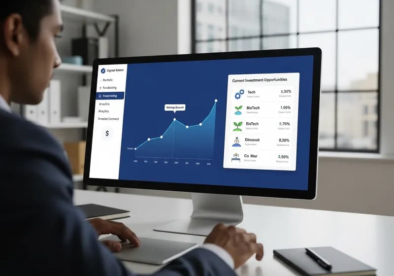 أسهم الشركات الناشئة المرمزة: ديمقراطية الاستثمار الجريء - Illustration