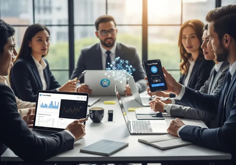 راهنمای راه‌اندازی کیف‌پول دیجیتال برای مبتدیان - Illustration