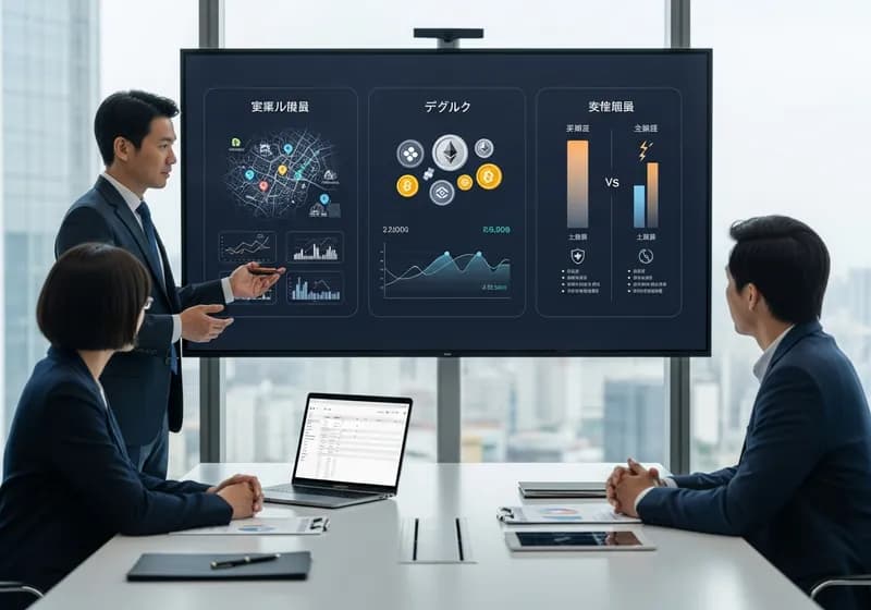 ملک سنتی یا ملک توکنیزه؟ مقایسه کامل - Illustration