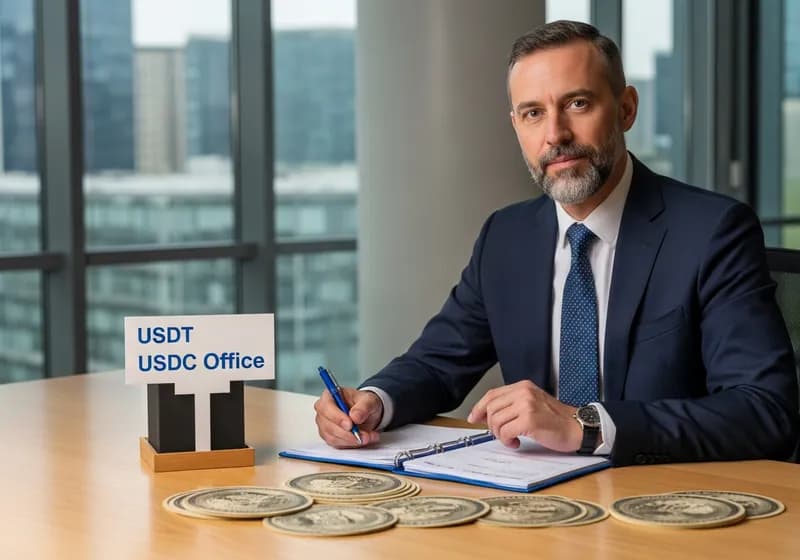 استیبل‌کوین چیست؟ راهنمای کامل USDT و USDC - Illustration