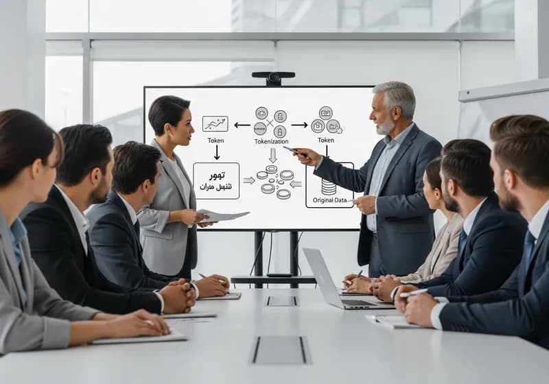 توکنیزیشن چیست؟ توضیح ساده برای همه - Illustration