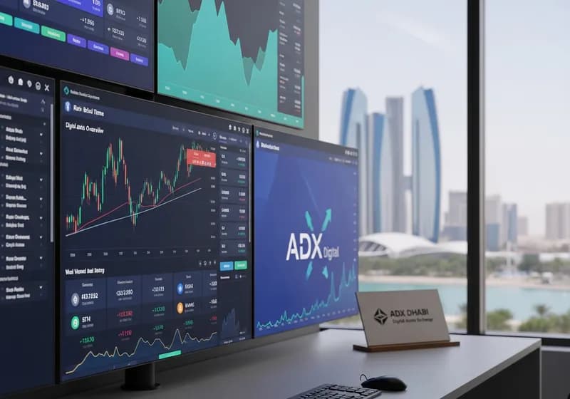 Abu Dhabi Digital Assets Market: UAE Leadership in Tokenization - Illustration