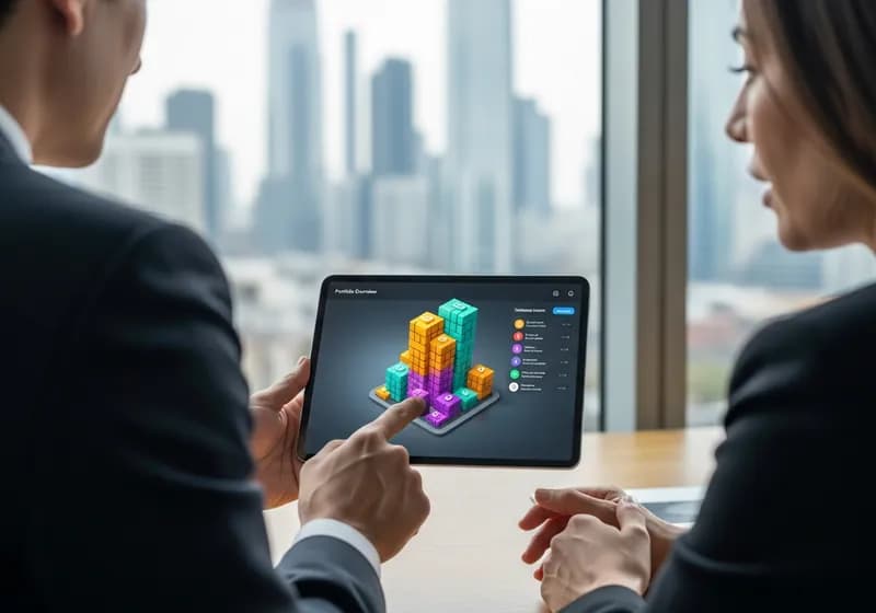 Building a Tokenized Investment Portfolio: Diversification Guide - Illustration