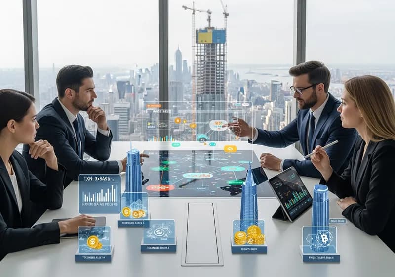 Building a Tokenized Investment Portfolio: Diversification Guide - Illustration