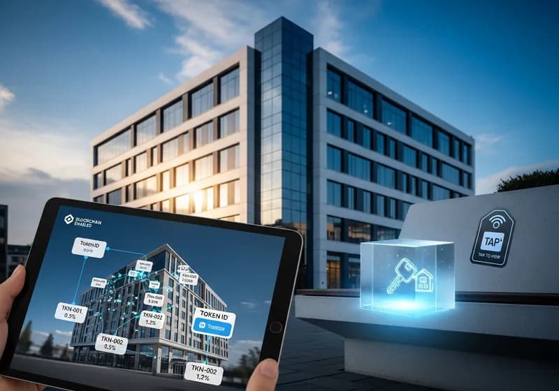 Commercial Real Estate Tokenization in GCC: Institutional Investment Opportunities - Illustration