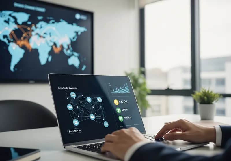 المدفوعات المرمزة عبر الحدود: ثورة في التحويلات الدولية - Illustration