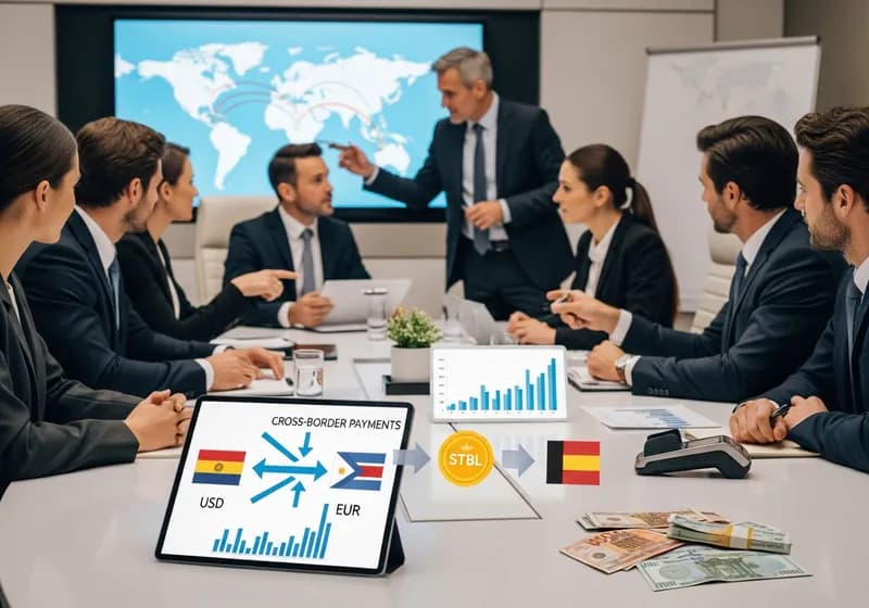 المدفوعات المرمزة عبر الحدود: ثورة في التحويلات الدولية - Illustration