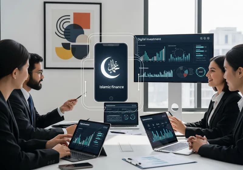 Digital Islamic Investment: A Guide for the Modern Muslim Investor - Illustration