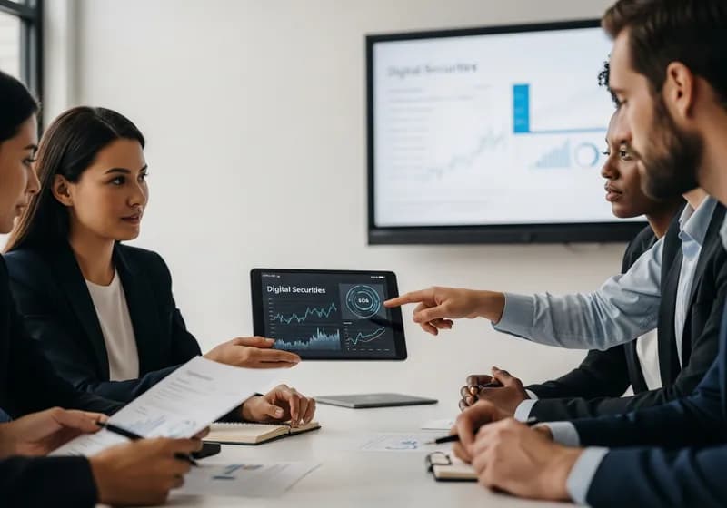 Digital Securities Explained: The Future of Financial Assets - Illustration