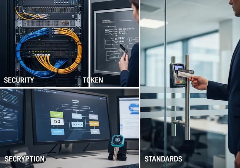 ERC-3643 vs ERC-1400: Security Token Standards Comparison - Illustration