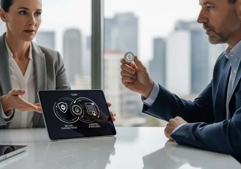 ERC-3643 vs ERC-1400: Security Token Standards Comparison - Illustration