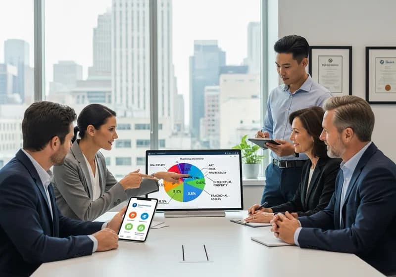 الملكية الجزئية للأصول البنكية: ديمقراطية الاستثمار المؤسسي - Illustration