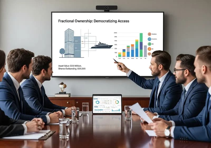 الملكية الجزئية للأصول البنكية: ديمقراطية الاستثمار المؤسسي - Illustration