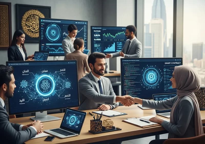 Islamic Finance Tokenization Glossary: 50+ Essential Terms - Illustration