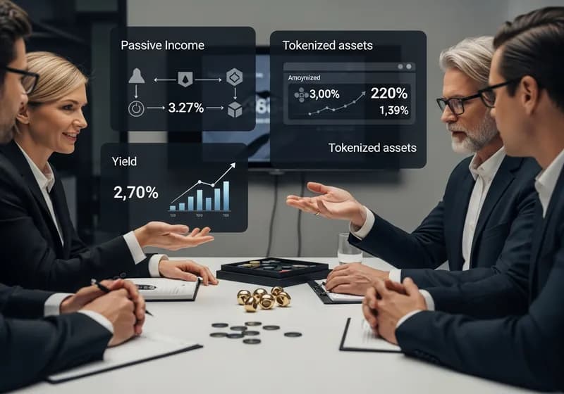 الدخل السلبي من الأصول المرمزة: مصادر متعددة - Illustration