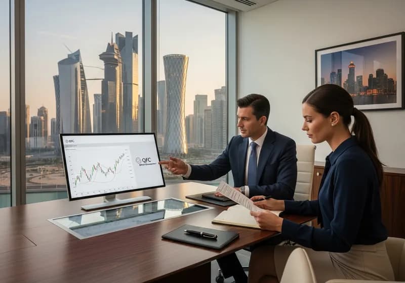 Qatar Financial Centre and Tokenization: Digital Investment Opportunities - Illustration