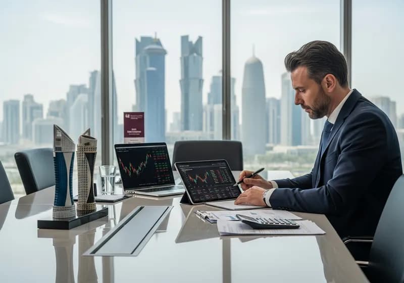 Qatar Financial Centre and Tokenization: Digital Investment Opportunities - Illustration