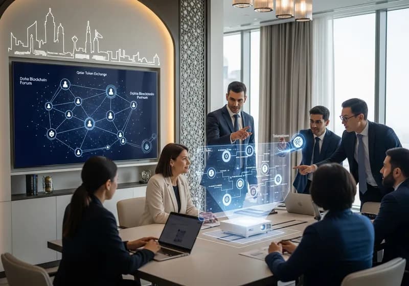 Qatar Tokenization Opportunity: QFC Framework Guide - Illustration