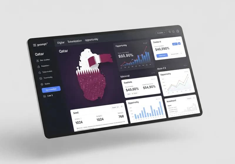 Qatar Tokenization Opportunity: QFC Framework Guide - Illustration