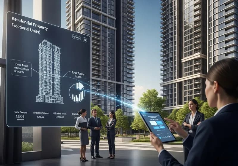 Residential Property Tokenization in Dubai: Fractional Ownership Opportunities - Illustration