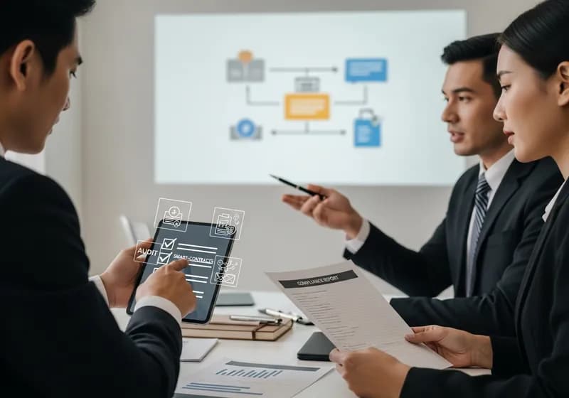 قائمة مراجعة تدقيق العقود الذكية: دليل عملي - Illustration