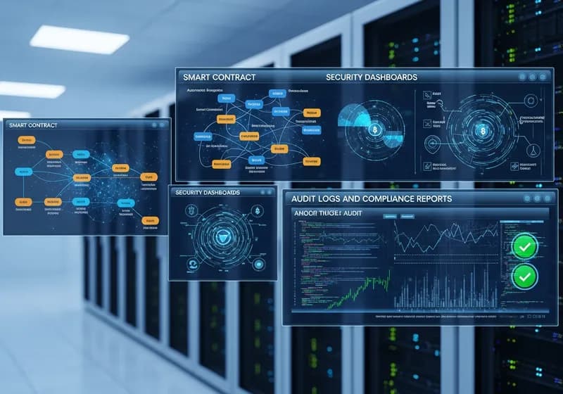 أمان العقود الذكية: حماية الأصول المرمزة من الثغرات - Illustration