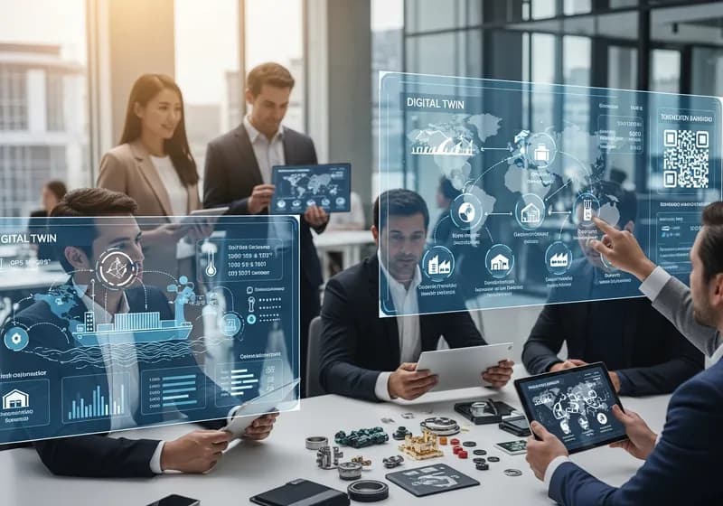 ترميز سلاسل التوريد: شفافية وكفاءة غير مسبوقة - Illustration