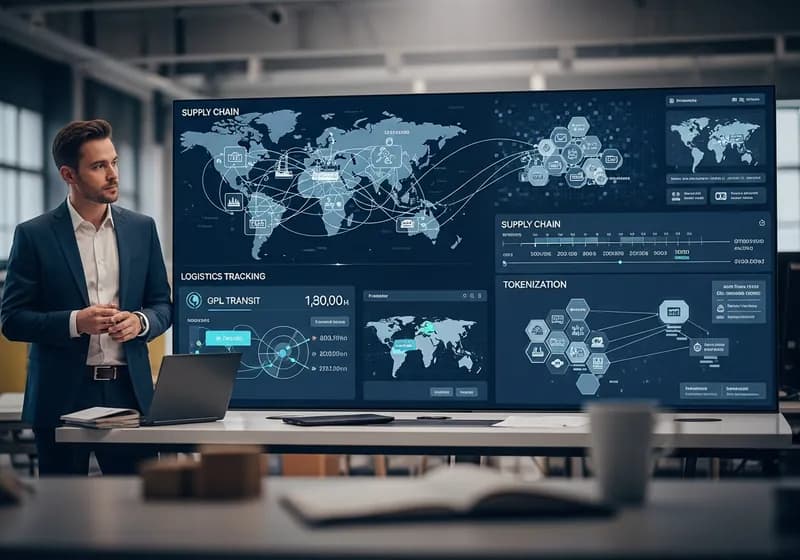 ترميز سلاسل التوريد: شفافية وكفاءة غير مسبوقة - Illustration