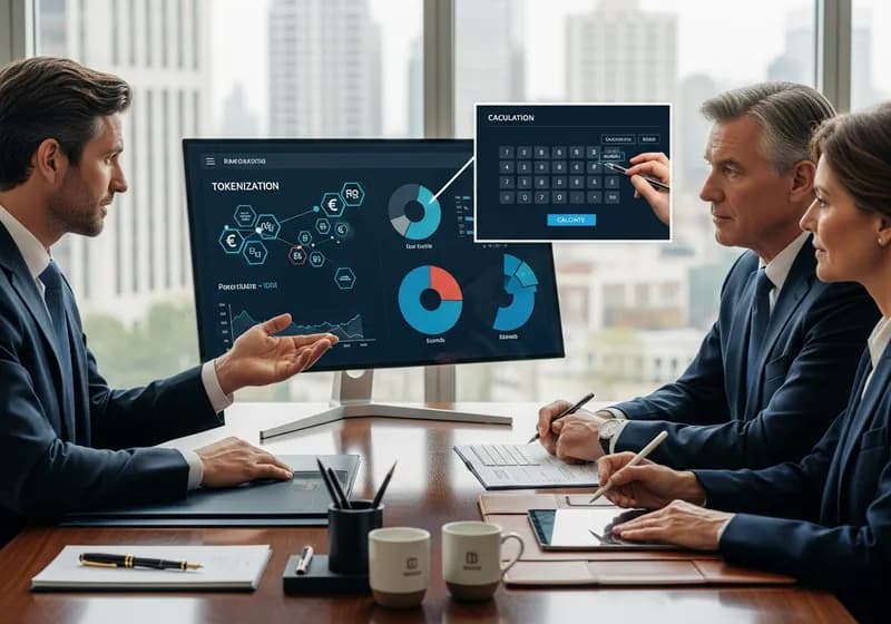 Tokenization ROI Calculator: How to Calculate Returns on Tokenized Assets 2025 - Illustration