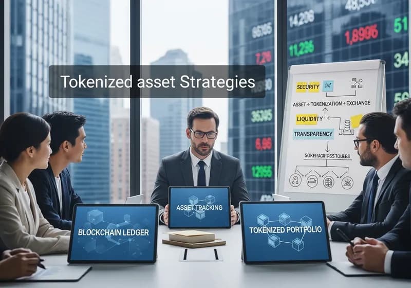 Tokenized Asset Exit Strategies: Liquidity & Returns - Illustration