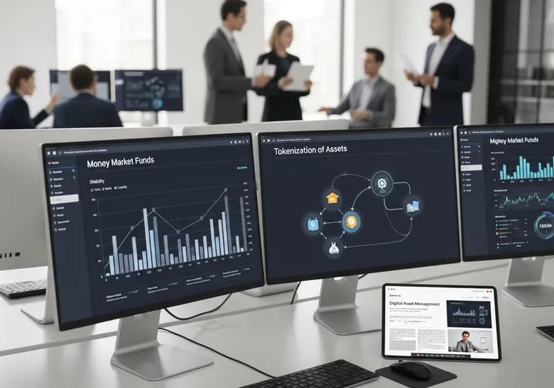 صناديق سوق النقد المرمزة: السيولة الذكية للمستثمرين - Illustration