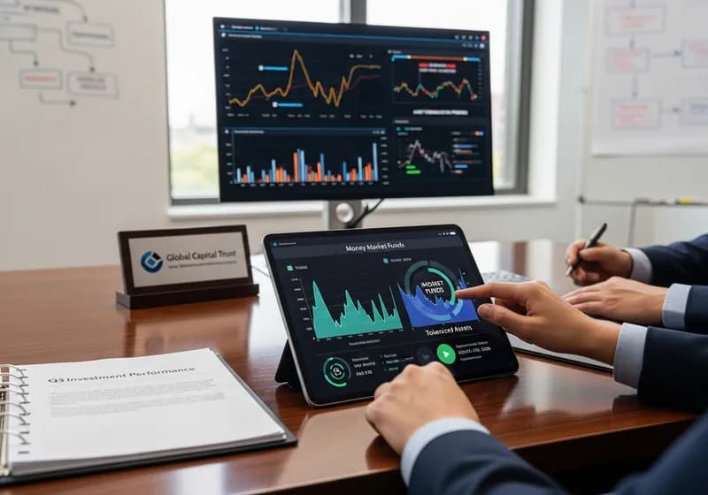 صناديق سوق النقد المرمزة: السيولة الذكية للمستثمرين - Illustration