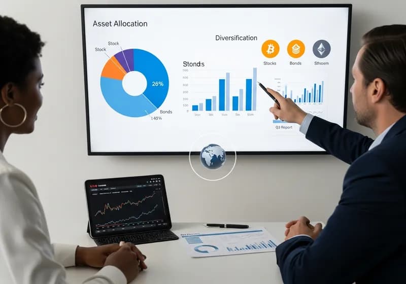 بناء محفظة أصول رقمية متنوعة: دليل عملي - Illustration