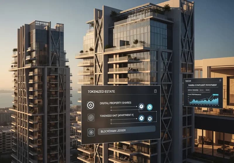 Tokenized Real Estate Sukuk: Combining Islamic Finance and Real Estate - Illustration