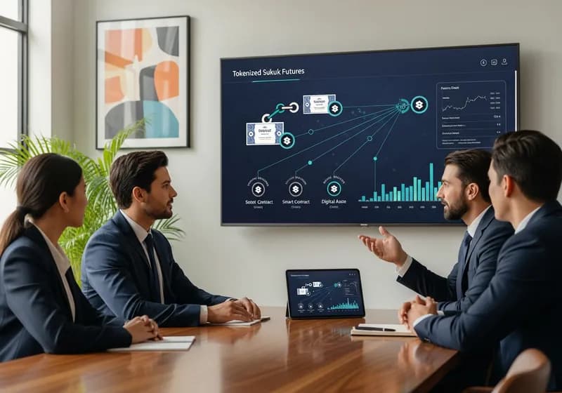 Tokenized Sukuk: The Future of Islamic Finance - Illustration