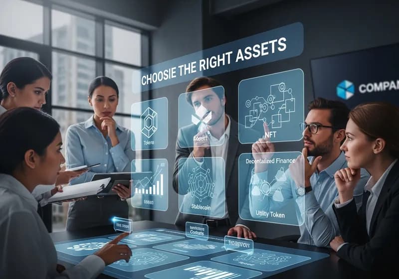 Choosing the Right Assets to Tokenize: Decision Framework - Illustration