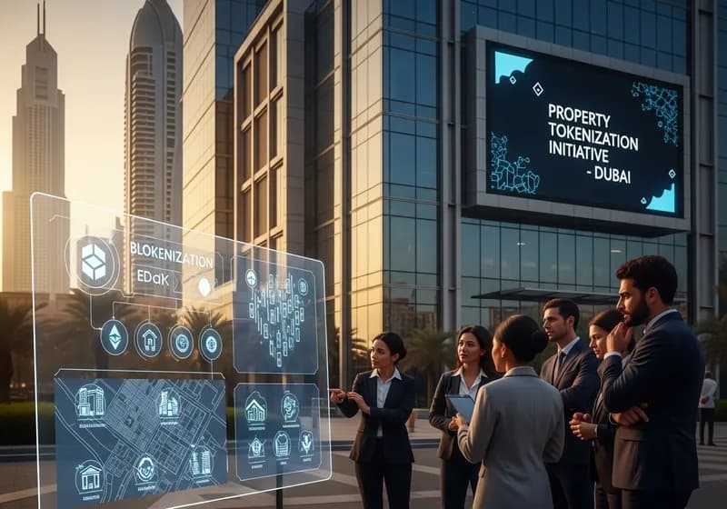 Real Estate Tokenization in Dubai: Regulatory Guide & Opportunities - Illustration