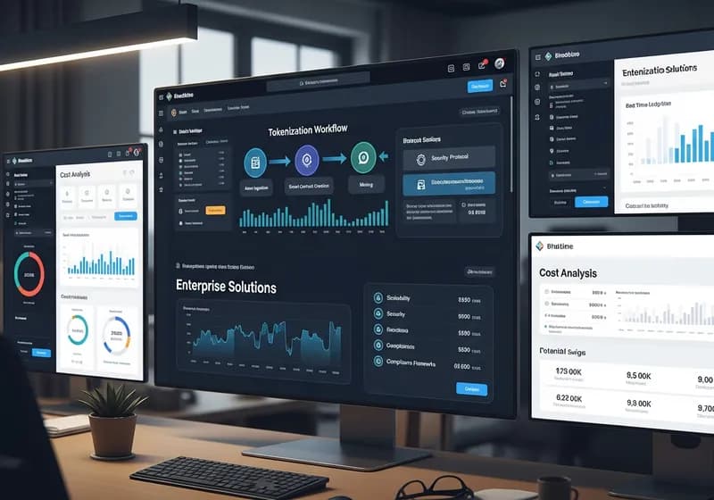Enterprise Tokenization Costs 2025: Setup, Compliance & Hidden Fees Guide - Illustration