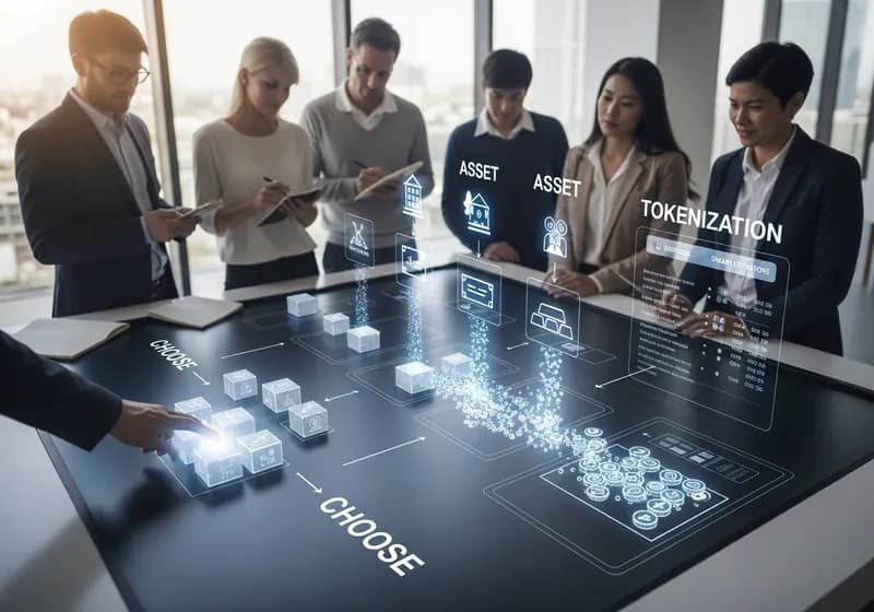 How to Choose an Asset Tokenization Platform: 15 Critical Factors - Illustration