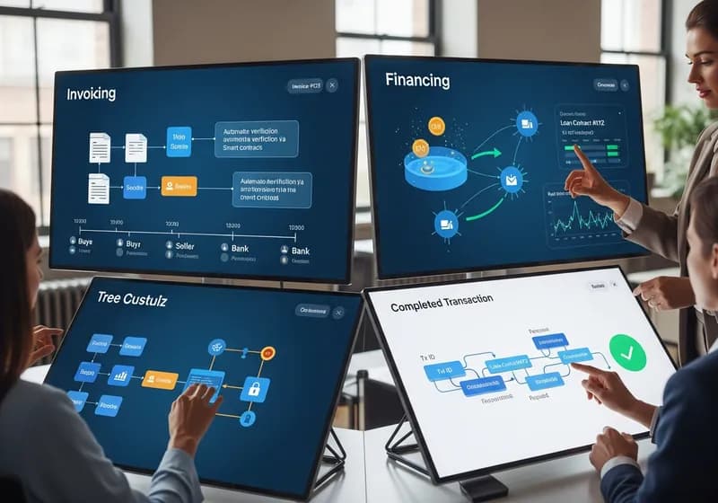 Invoice Financing Through Tokenization: SME Guide - Illustration