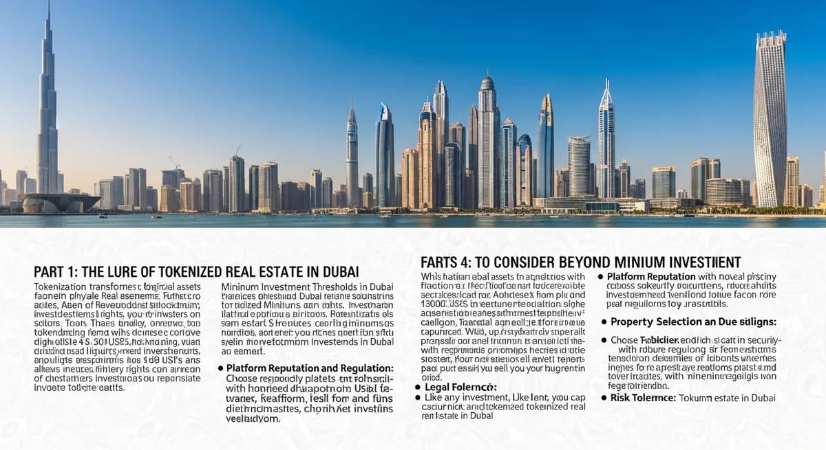 Minimum Investment in Tokenized Real Estate: What You Need