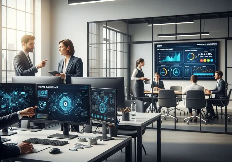 Private Credit Tokenization: Access to Alternative Lending - Illustration