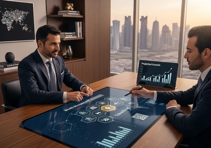 Qatar Tokenization Opportunity: QFC Framework Guide - Illustration