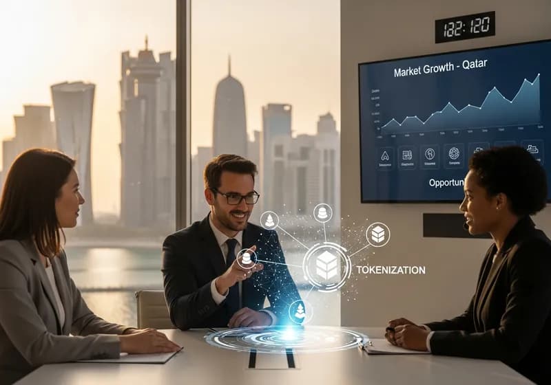 Qatar Tokenization Opportunity: QFC Framework Guide - Illustration