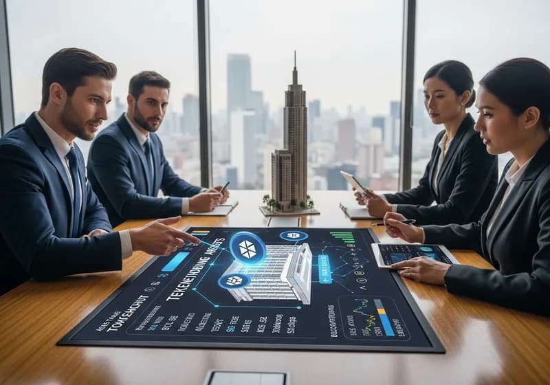 Tokenizing Real-World Assets: Real Estate, Supply Chain & Finance in 2025 - Illustration