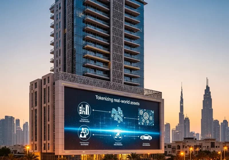 Tokenizing Real-World Assets: Real Estate, Supply Chain & Finance in 2025 - Illustration