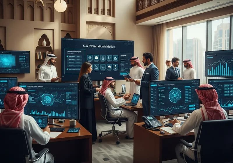 Saudi Arabia Tokenization & Vision 2030: Market Opportunities - Illustration