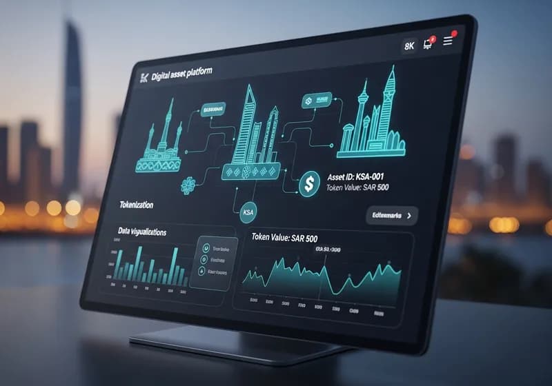 Saudi Arabia Tokenization & Vision 2030: Market Opportunities - Illustration